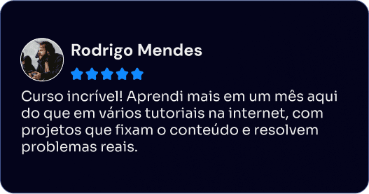 Depoimento de Rodrigo Mendes sobre aprender com projetos que resolvem problemas reais