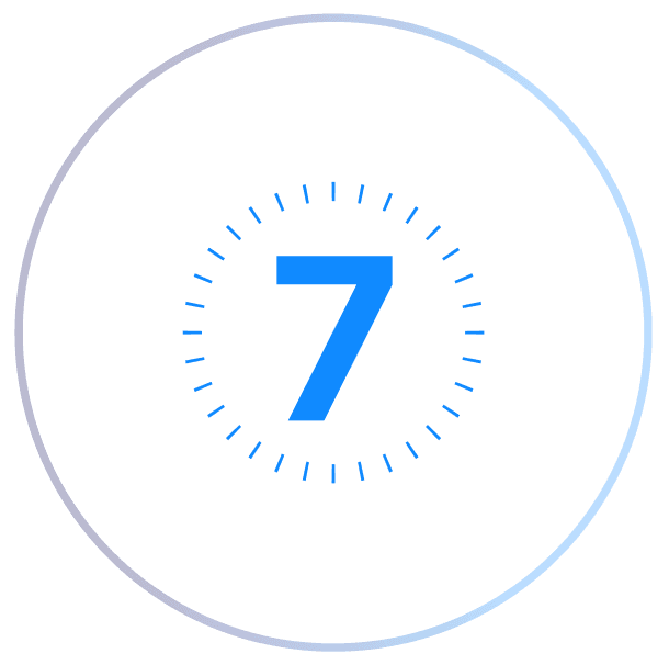 Selo de garantia de 7 dias
