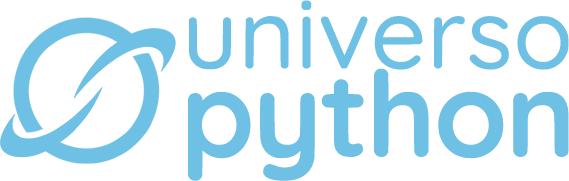 Logo Universo Python azul