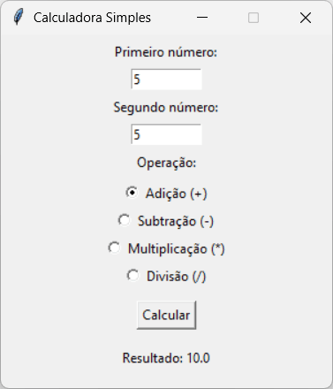 Calculadora no Tkinter