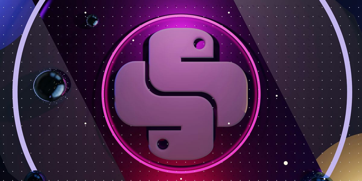 Logo do Python estilizada