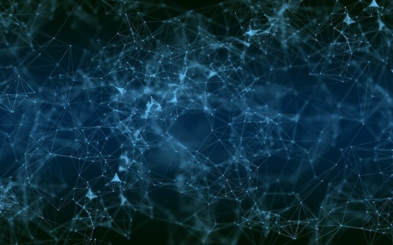 Red de conexiones que representa I/O no bloqueante con selectors en Python