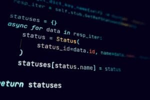 Código asíncrono que representa asyncio.eager_task_factory en Python