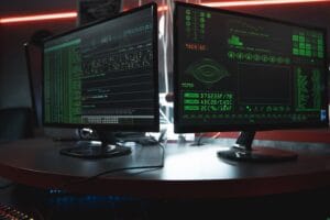 Dual monitors running Python code in parallel