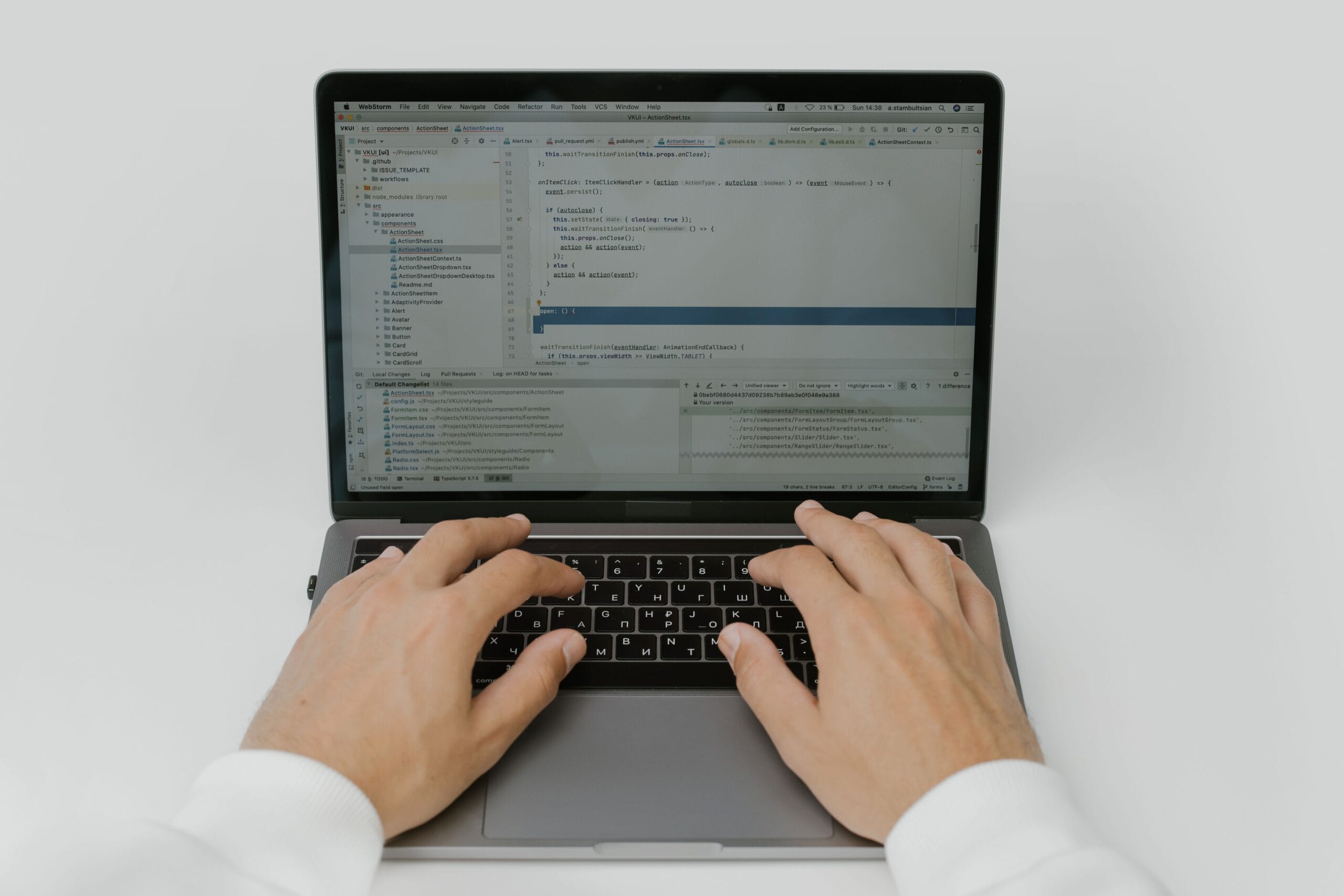 Programmer working with Python email headers